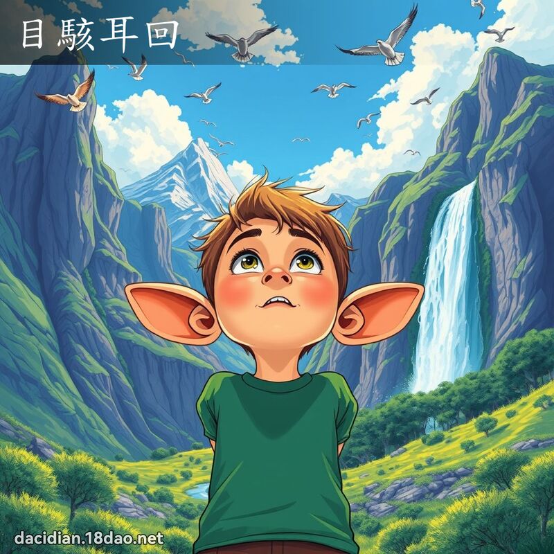 目駭耳回 - 國語大辭典配圖