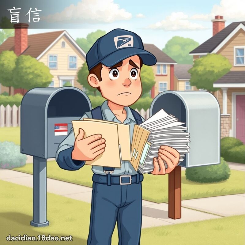 盲信 - 國語大辭典配圖
