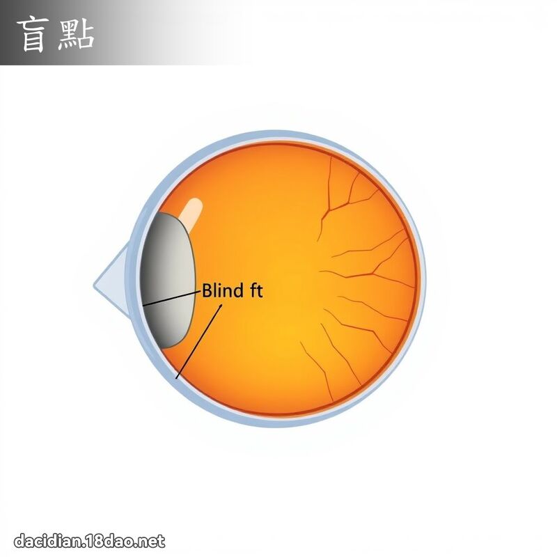 盲點 - 國語大辭典配圖