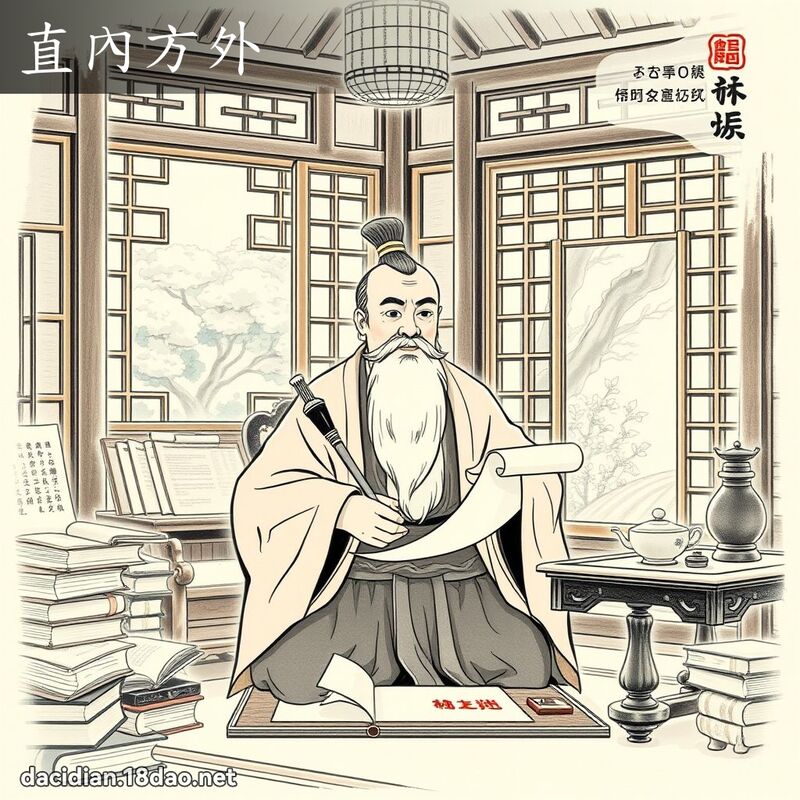 直內方外 - 國語大辭典配圖