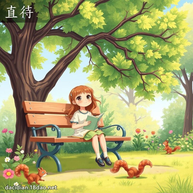 直待 - 國語大辭典配圖