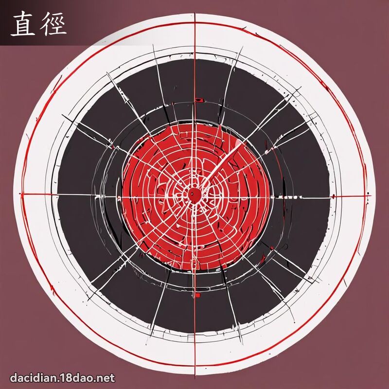 直径 - 国语大辞典配图