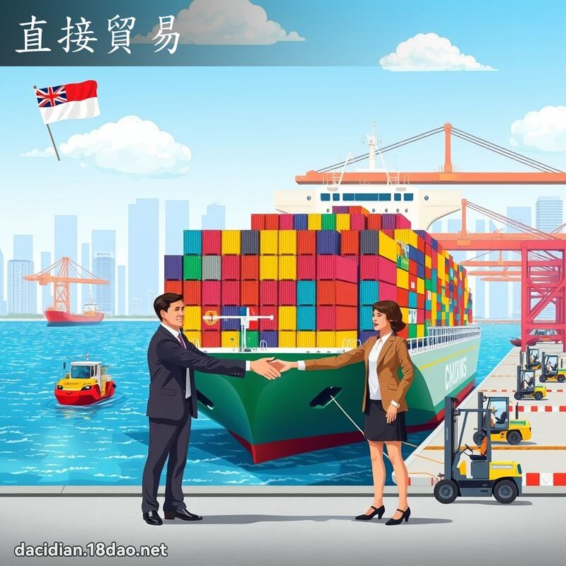 直接貿易 - 國語大辭典配圖