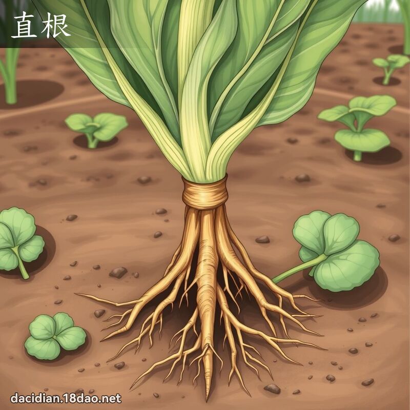 直根 - 國語大辭典配圖