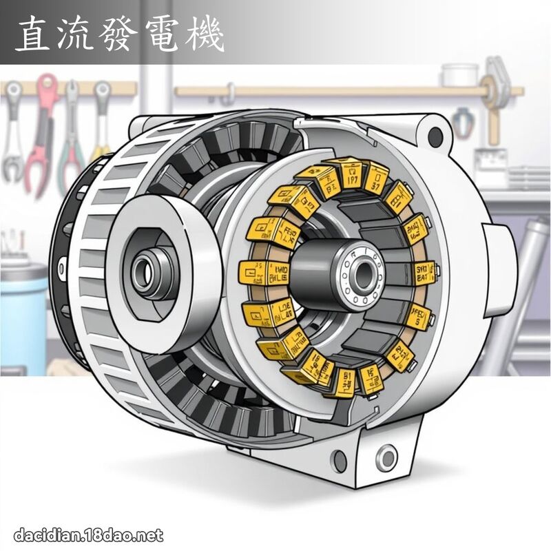 直流發電機 - 國語大辭典配圖
