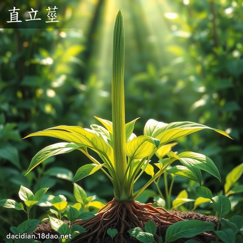 直立莖 - 國語大辭典配圖