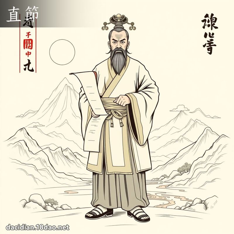 直节 - 国语大辞典配图