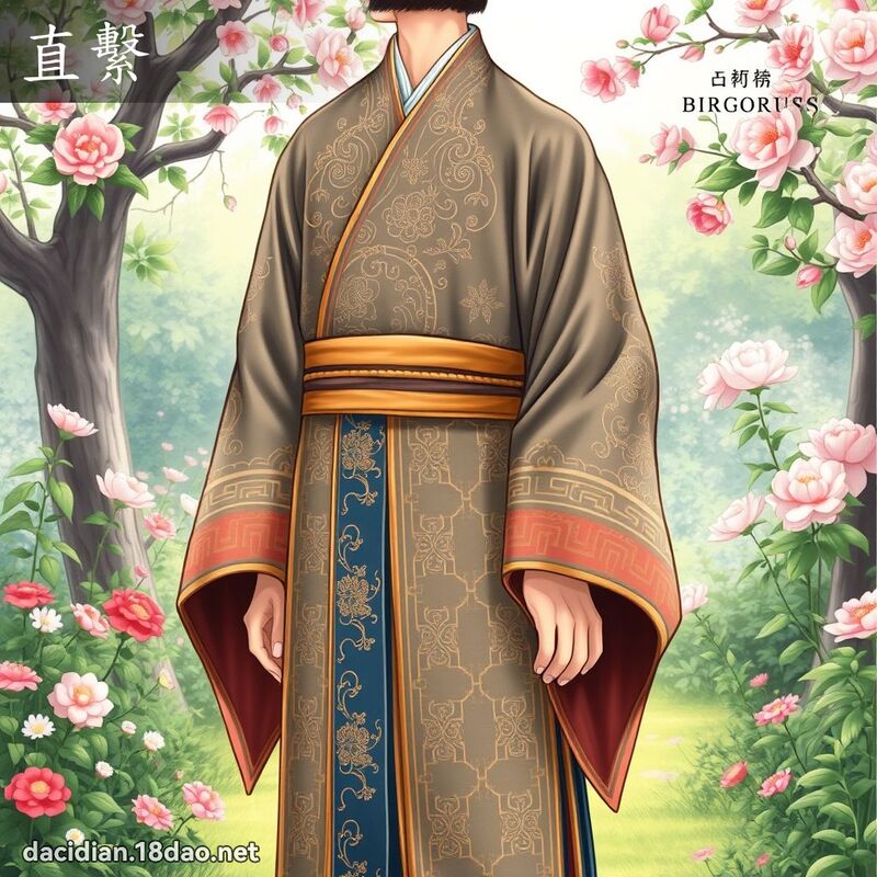 直繫 - 國語大辭典配圖