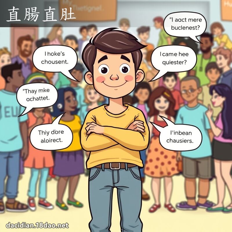 直腸直肚 - 國語大辭典配圖