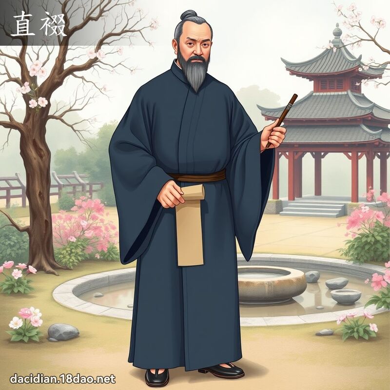 直裰 - 国语大辞典配图