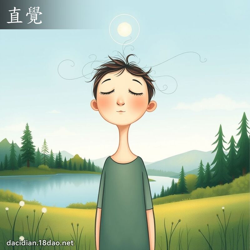 直覺 - 國語大辭典配圖