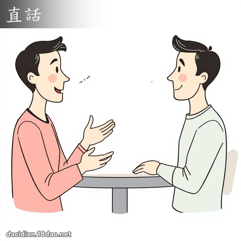直话 - 国语大辞典配图
