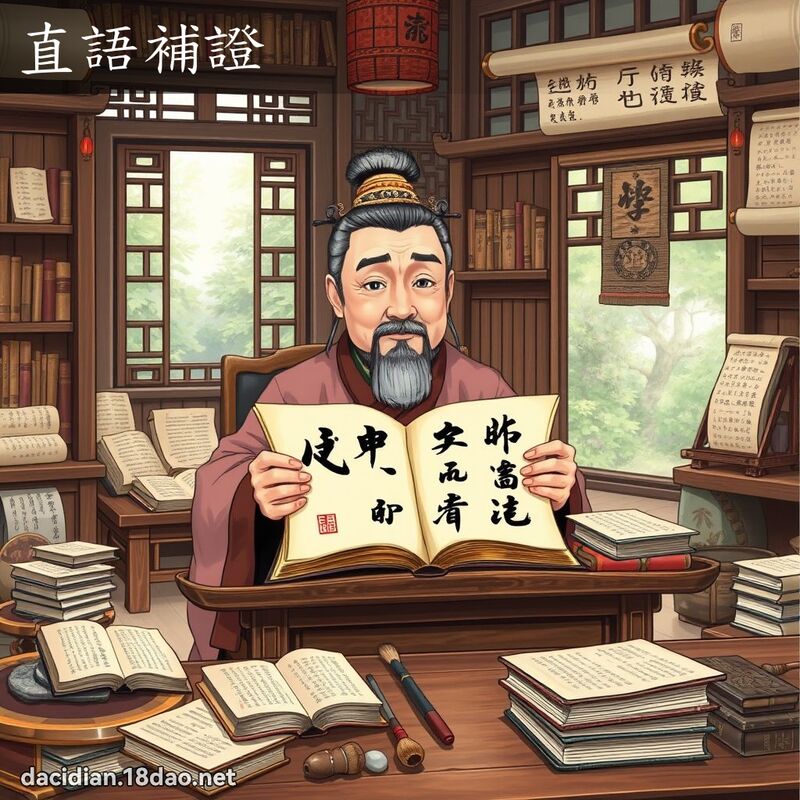 直语补证 - 国语大辞典配图