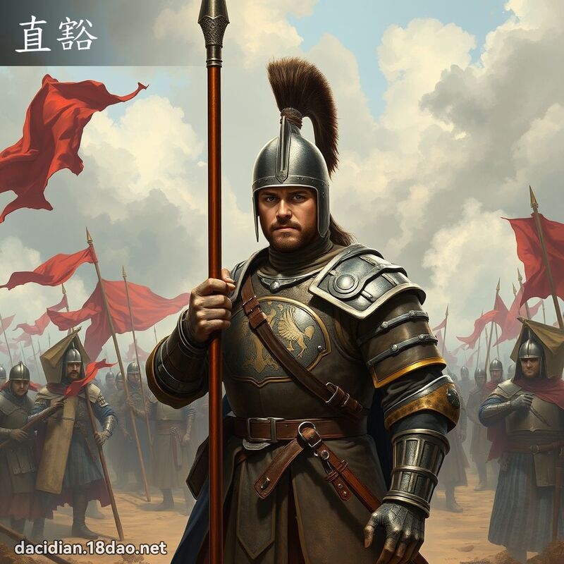 直豁 - 国语大辞典配图
