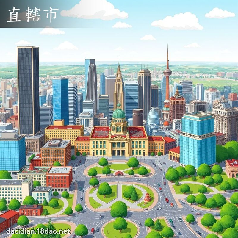 直轄市 - 國語大辭典配圖