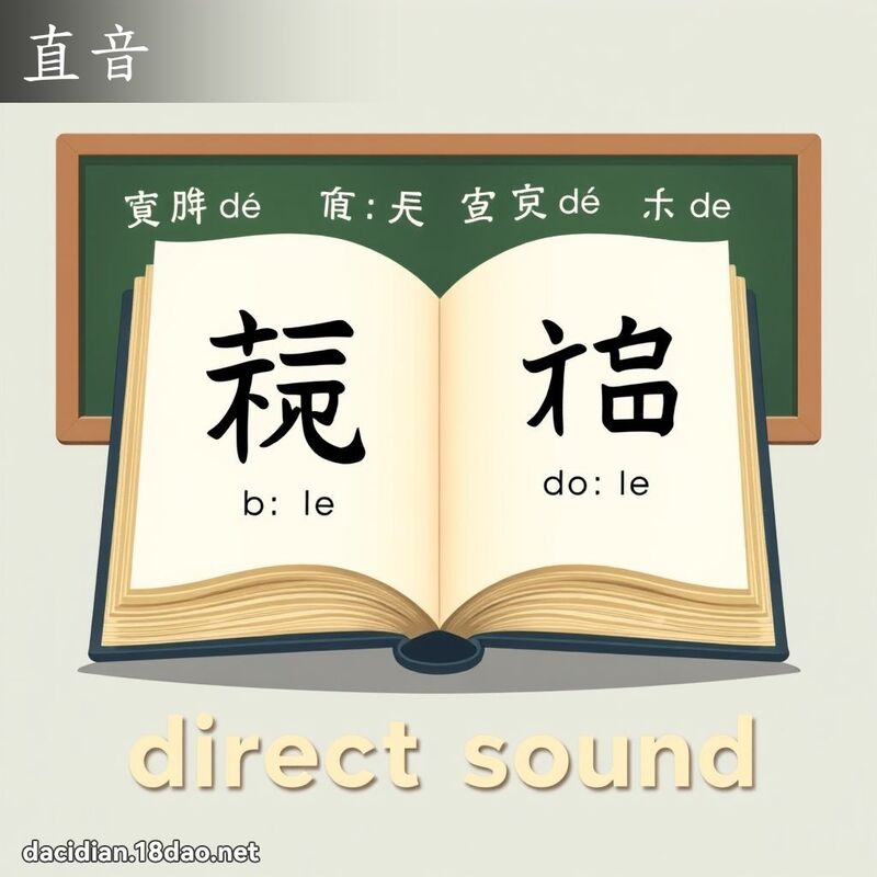 直音 - 国语大辞典配图