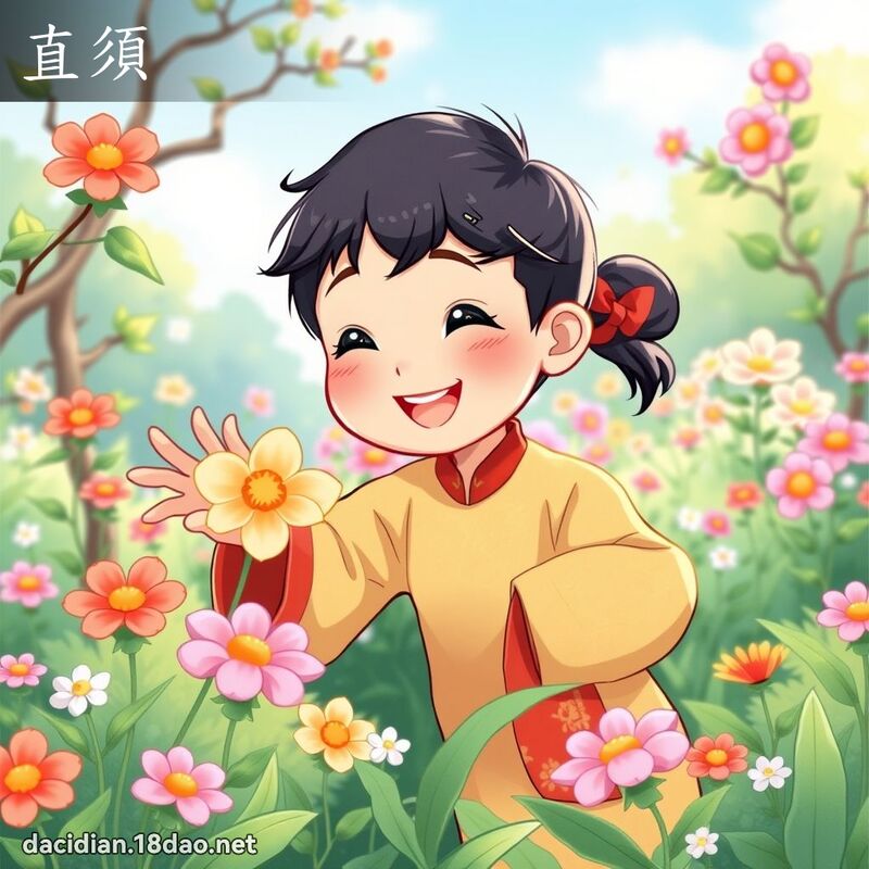 直須 - 國語大辭典配圖