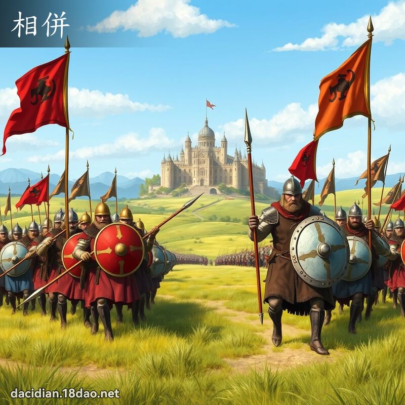 相併 - 国语大辞典配图