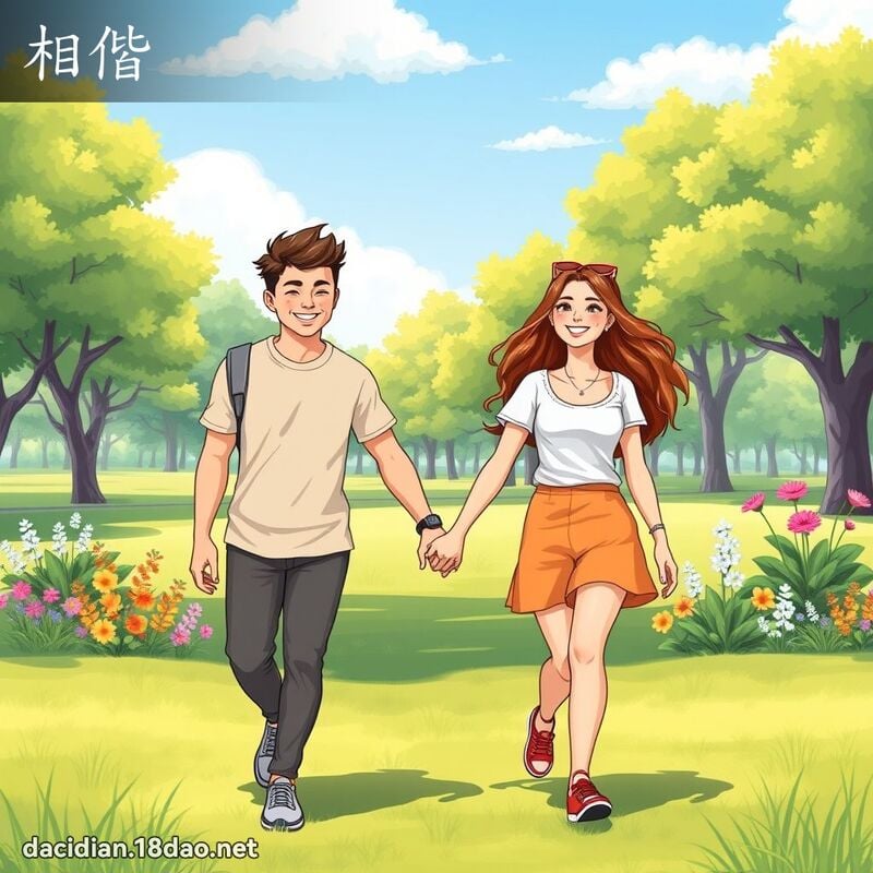 相偕 - 國語大辭典配圖