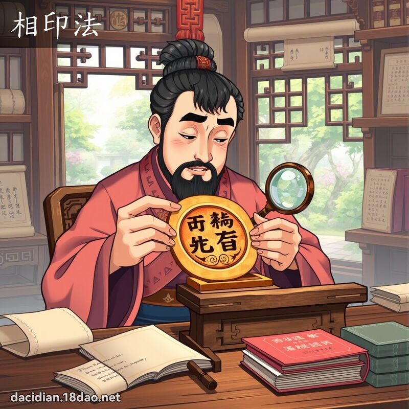 相印法 - 國語大辭典配圖