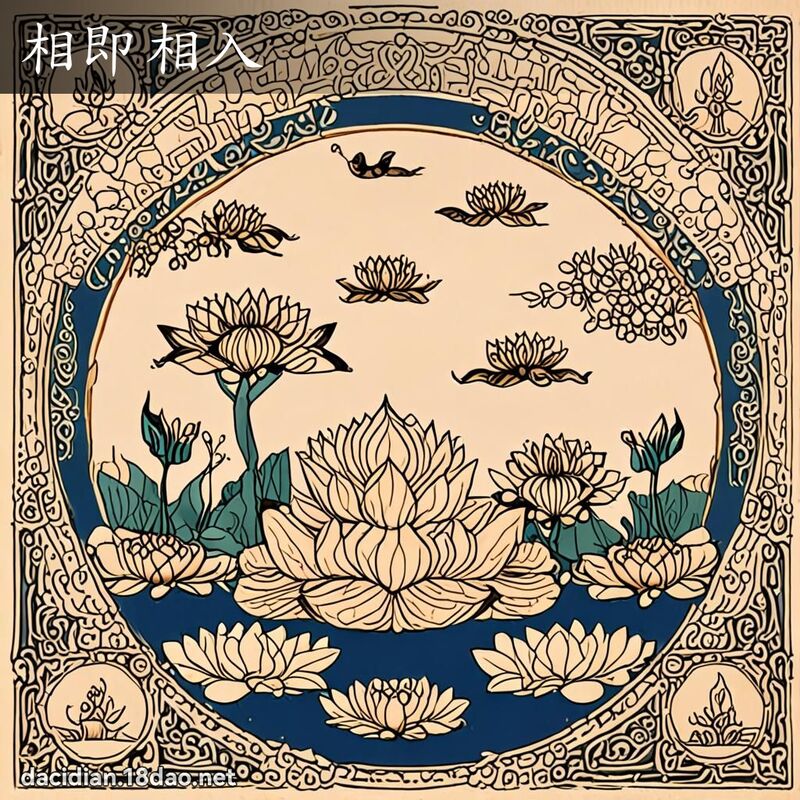 相即相入 - 國語大辭典配圖
