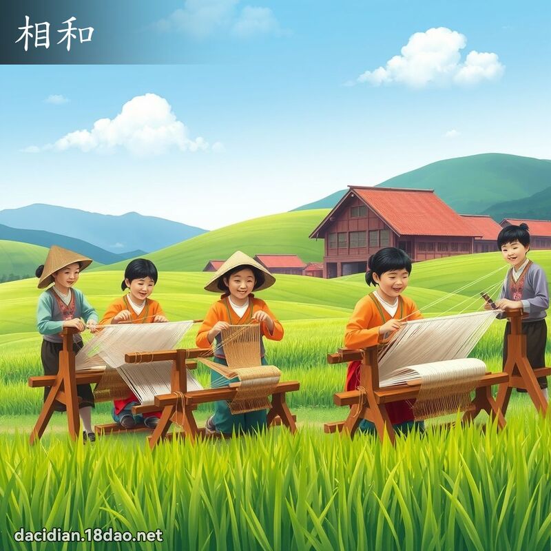 相和 - 國語大辭典配圖