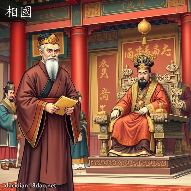 相國 - 國語大辭典配圖