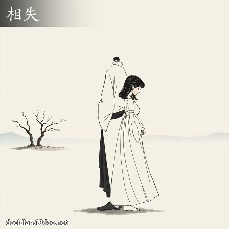 相失 - 国语大辞典配图