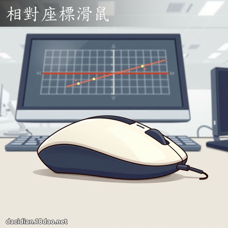 相对座標滑鼠 - 国语大辞典配图