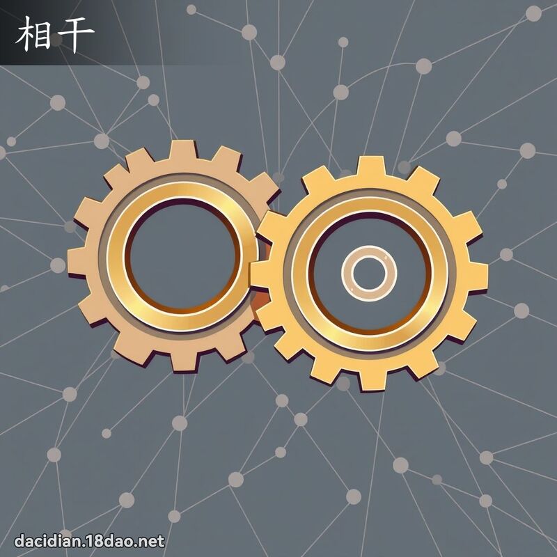 相干 - 国语大辞典配图