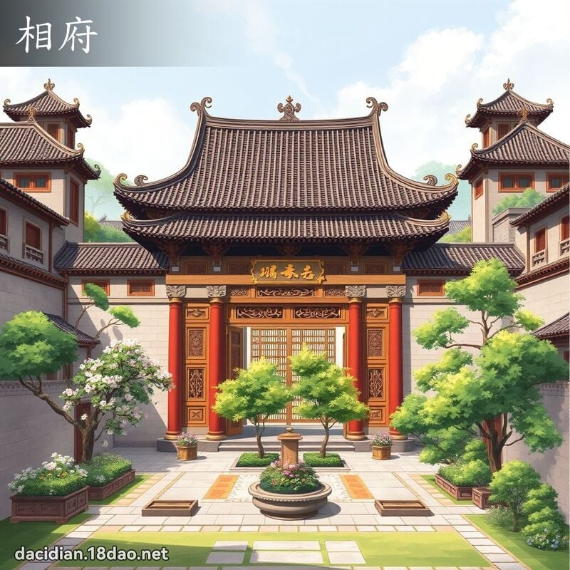 相府 - 国语大辞典配图