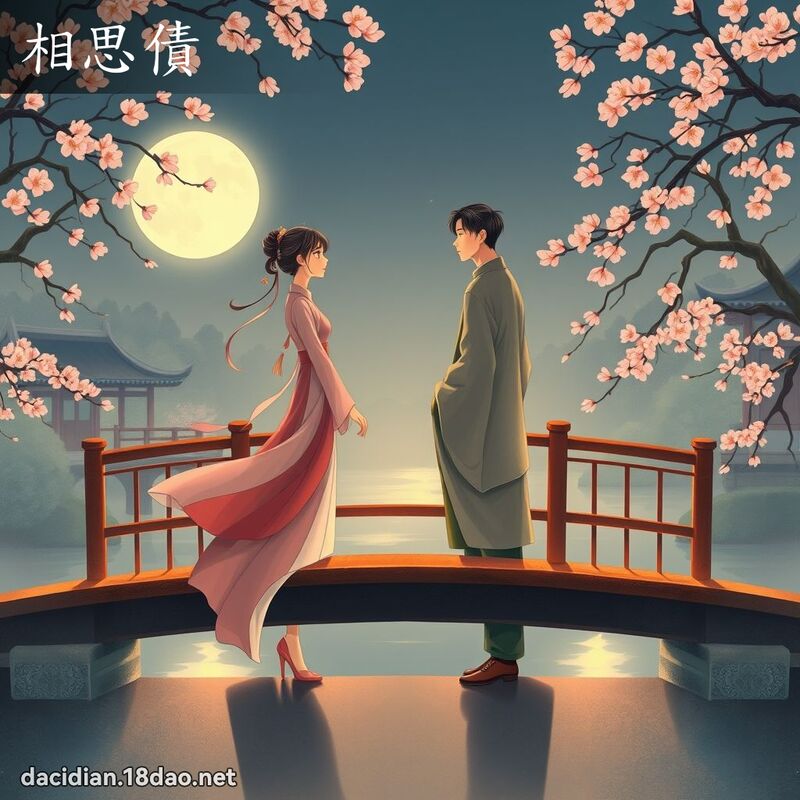 相思债 - 国语大辞典配图