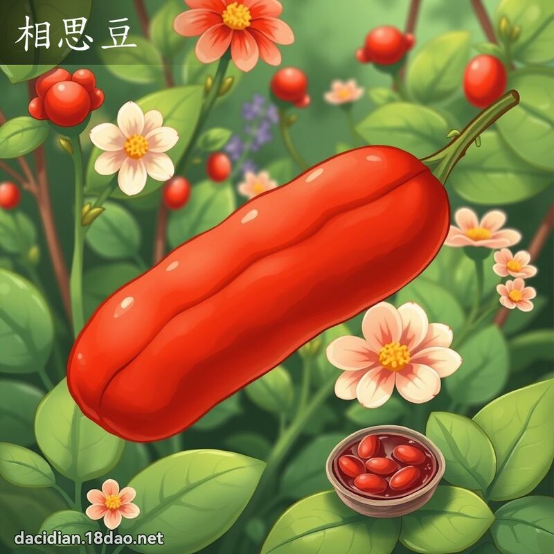 相思豆 - 國語大辭典配圖