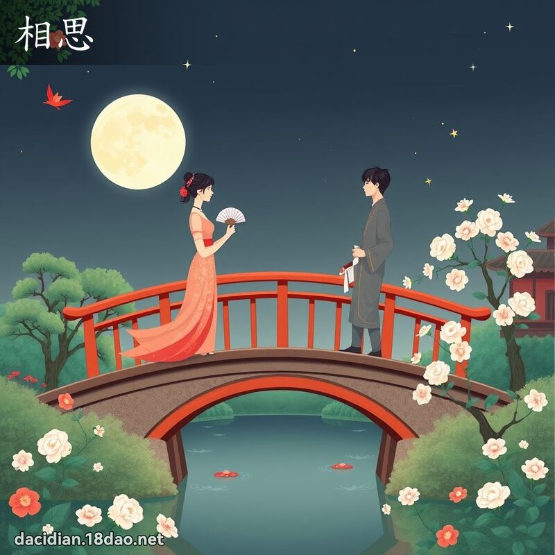 相思 - 國語大辭典配圖