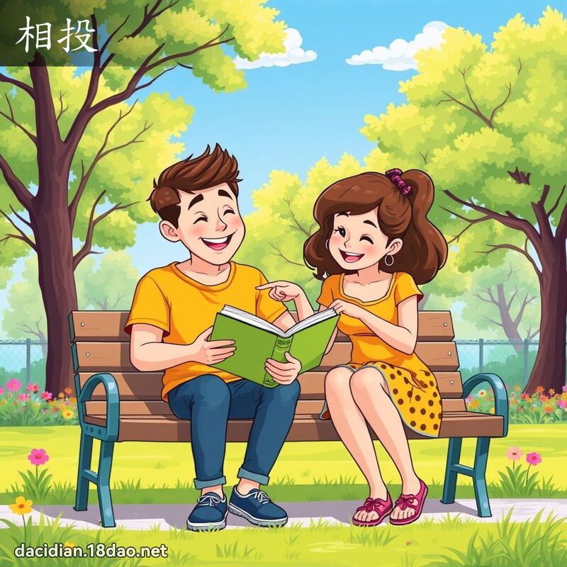相投 - 国语大辞典配图
