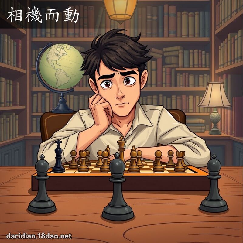 相机而动 - 国语大辞典配图
