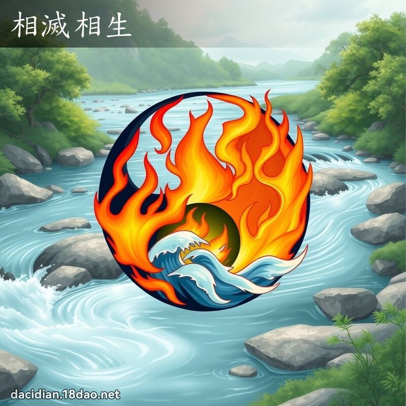 相滅相生 - 國語大辭典配圖