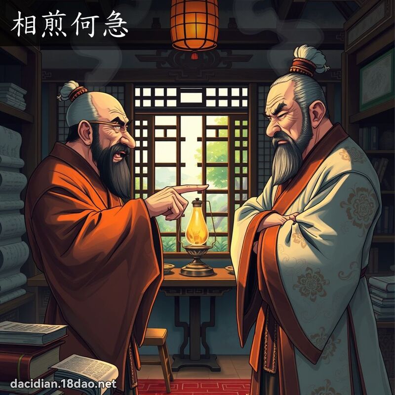 相煎何急 - 國語大辭典配圖