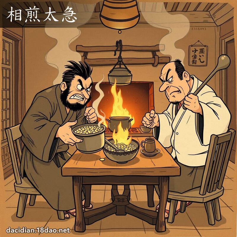 相煎太急 - 國語大辭典配圖