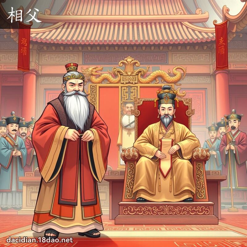相父 - 国语大辞典配图