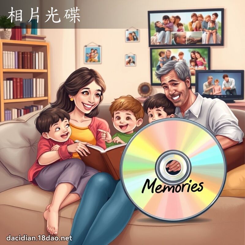 相片光碟 - 國語大辭典配圖