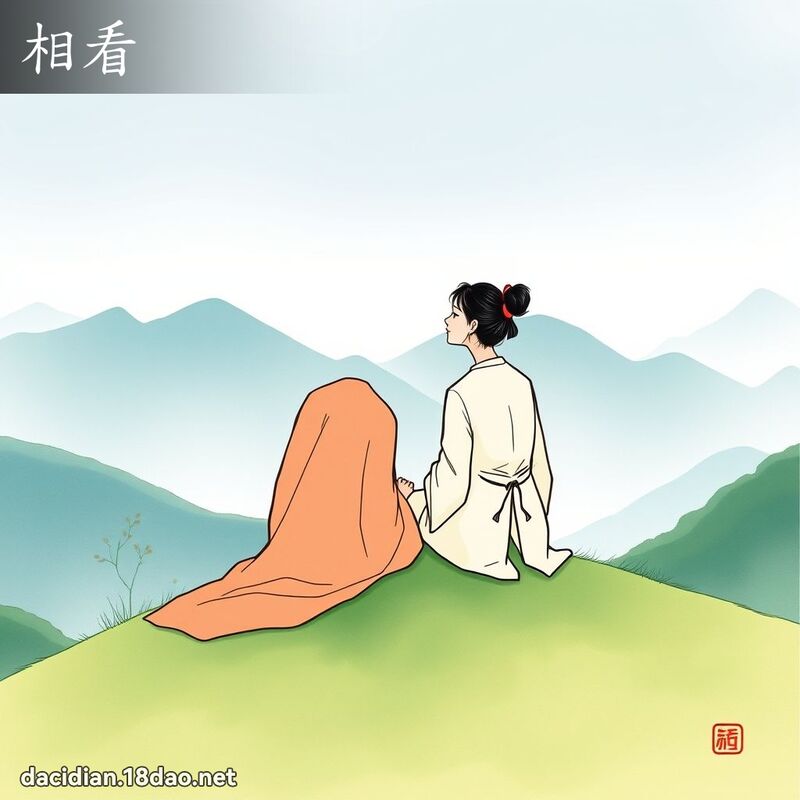 詞語: 相看 (多意詞)