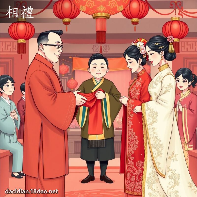 相禮 - 國語大辭典配圖