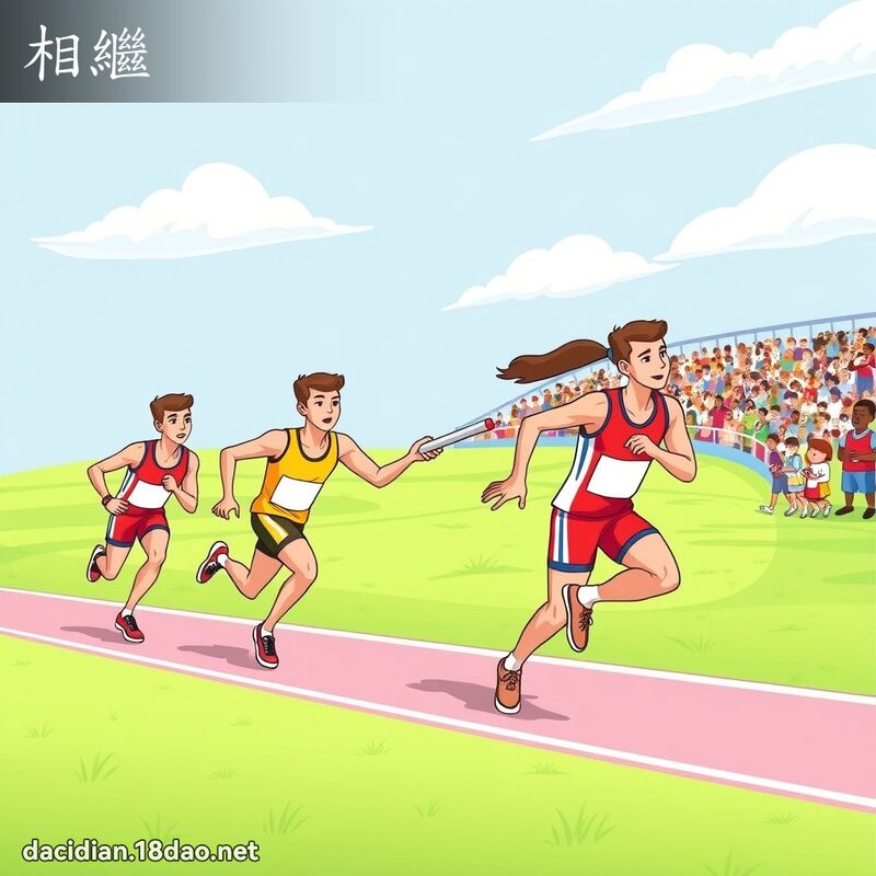 相繼 - 國語大辭典配圖