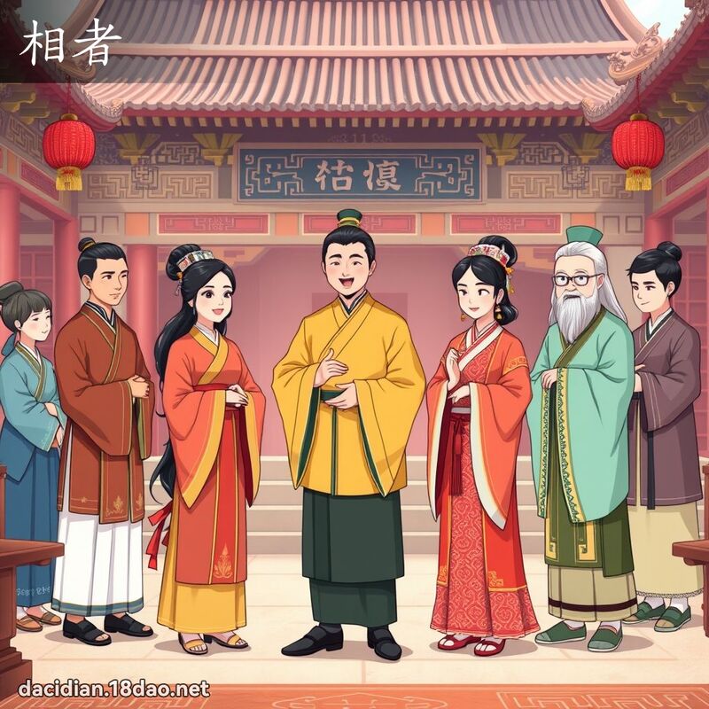 相者 - 國語大辭典配圖