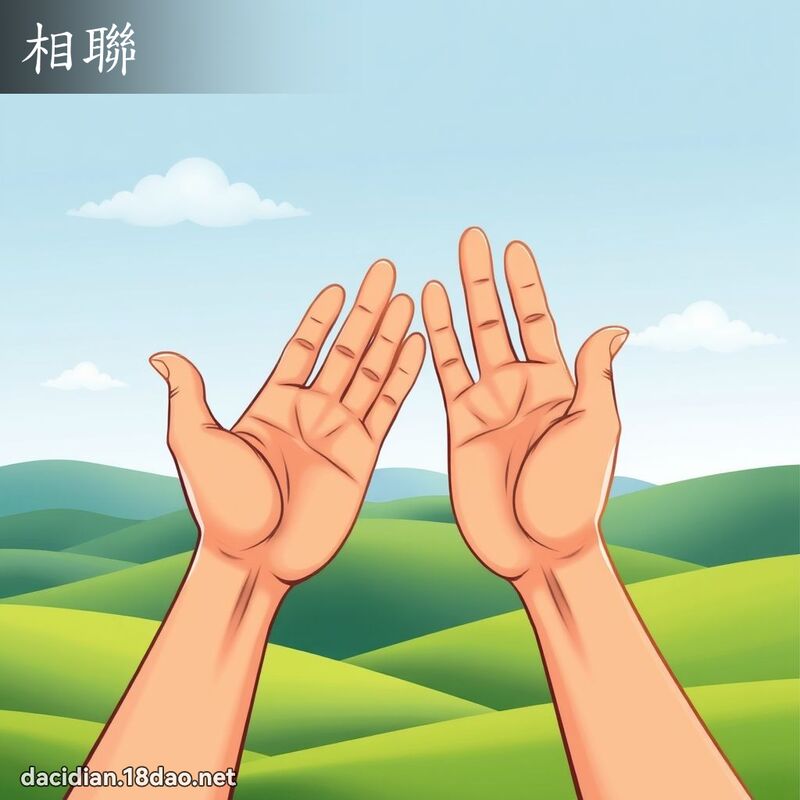 相聯 - 國語大辭典配圖