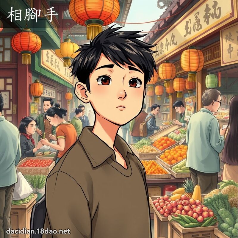 相脚手 - 国语大辞典配图
