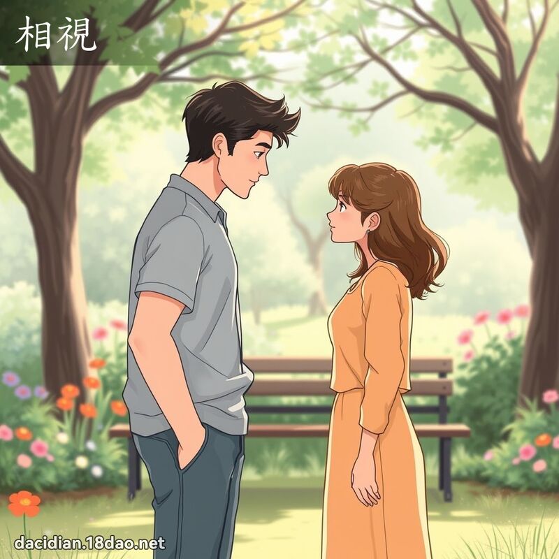 相視 - 國語大辭典配圖