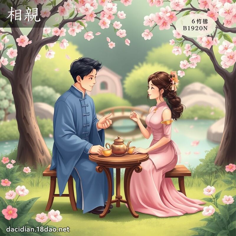 詞語: 相親 (多意詞)