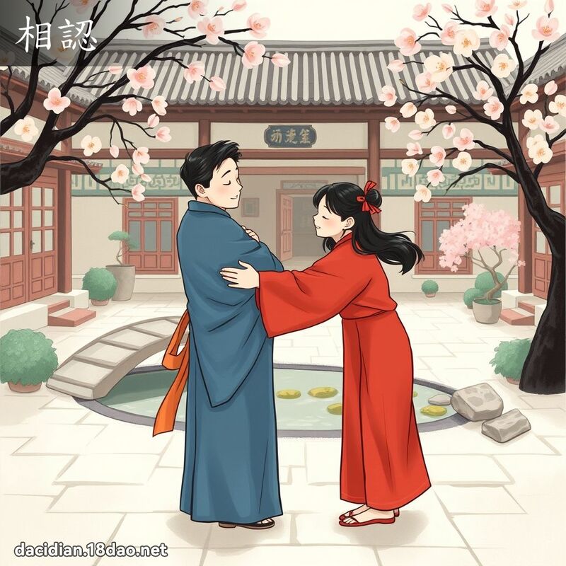 相認 - 國語大辭典配圖